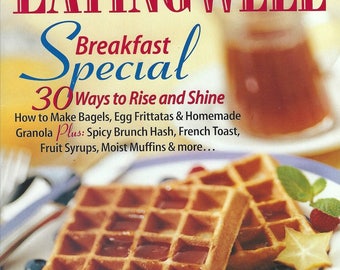 Vintage Eating Well Magazine March & April 1996 The Magazine of Food and Health PSS 3566