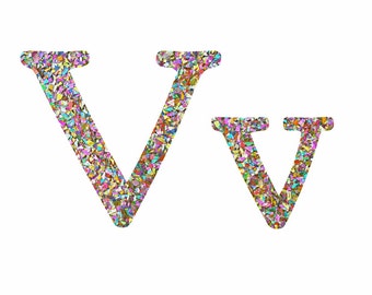 sparkly v