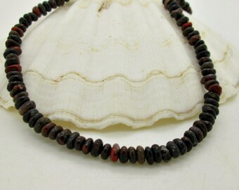 Dinosaur Bone Bead, Gembone Bead, Small Bone Nugget, Fossilized Dinosaur Bone, Unusual Bead, 3-4x2-3mm (40)