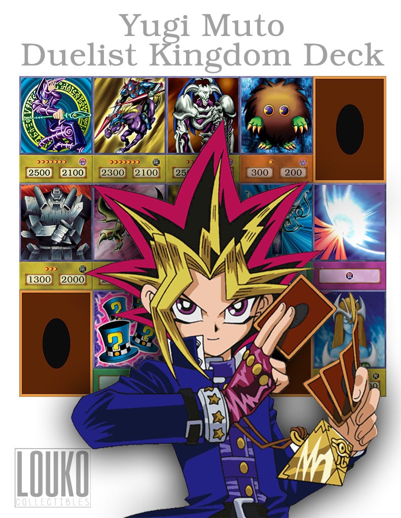 Yu-Gi-Oh Oricas Yugi Muto Duelist Kingdom Deck FREE SHIPPING