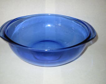 Pyrex bowl cobalt blue #024 2 qt