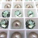 6 Chrysolite Foiled Swarovski Crystal Chaton Stone 1088 39ss 8mm