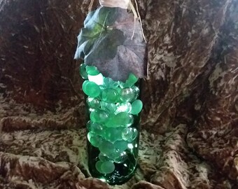 Glass Grape Wine Light