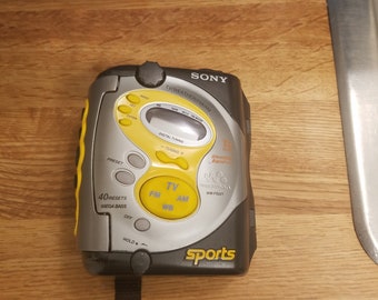 Sony walkman cassette player. Wm fs221
