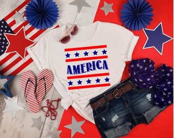 America - Fourth of July, Indepence Day, Patriotic shirt