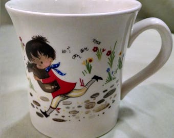 Baa Baa Black Sheep Nursery Rhyme Mug