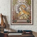 Set of 24 Large vintage Art Nouveau prints by Alphonse Mucha- fine art replica - High Res Printable Download