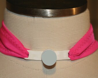 Sizzling Hot Pink Trach Tie