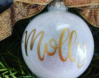 Personalized Ornament, Custom Christmas Ornament, Personalized Name Ornament, Christmas Gift, Personalized Gift, Holiday Gift