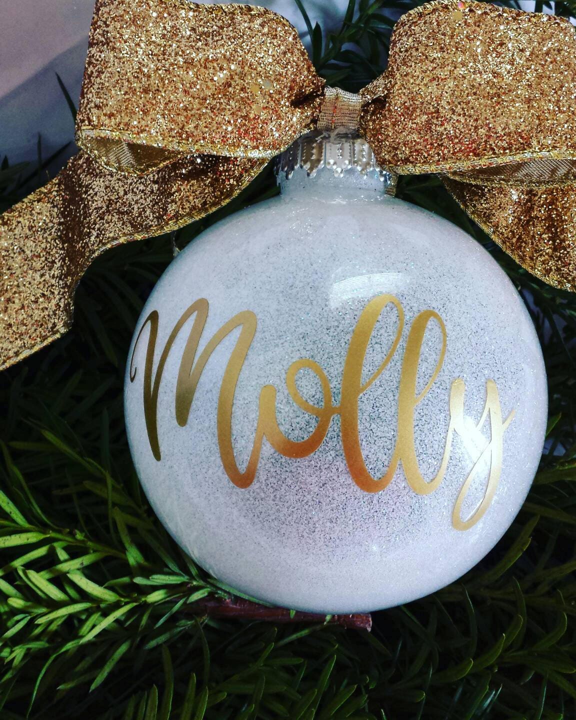 Personalized Ornament Custom Christmas Ornament Personalized