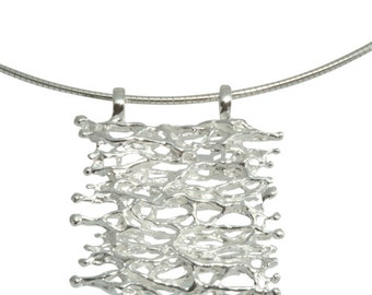 Pendant silver braid (925 Sterling Silver)