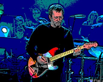 Eric Clapton Art Print