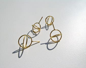 Sphere medium earrings