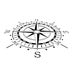 Sky Compass Graphics SVG Dxf EPS Png Cdr Ai Pdf Vector Art Clipart instant download Digital Cut Print File Cricut Silhouette Decal Vinyl