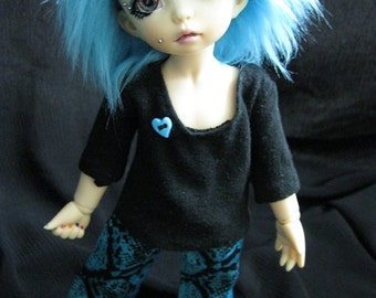 LTF/YOSD Black Shirt and Snake blue Pant Set CLEARANCE Price