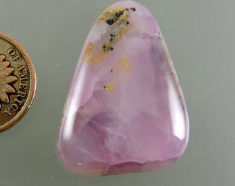 Smithsonite Cabochon, Translucent Smithsonite Cabochon, Pink Purple Cabochon, Designer Cabochon, Pendant Cab, Gift Cab, C2218, 49erMinerals