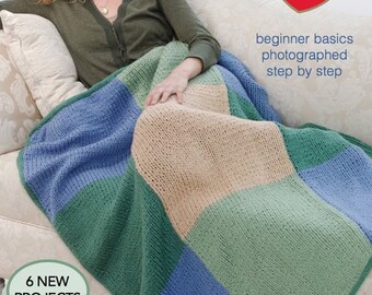 Loom knitting made easy /PATTERN BOOKLET / Round Loom Knitting Made Easy / 6 Patterns / Easy - Beginners