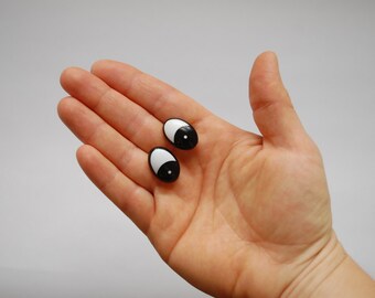 5 Pairs of Adorable Comic Safety Eyes with Washers