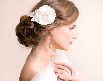 Image for wedding hairstyle with rose