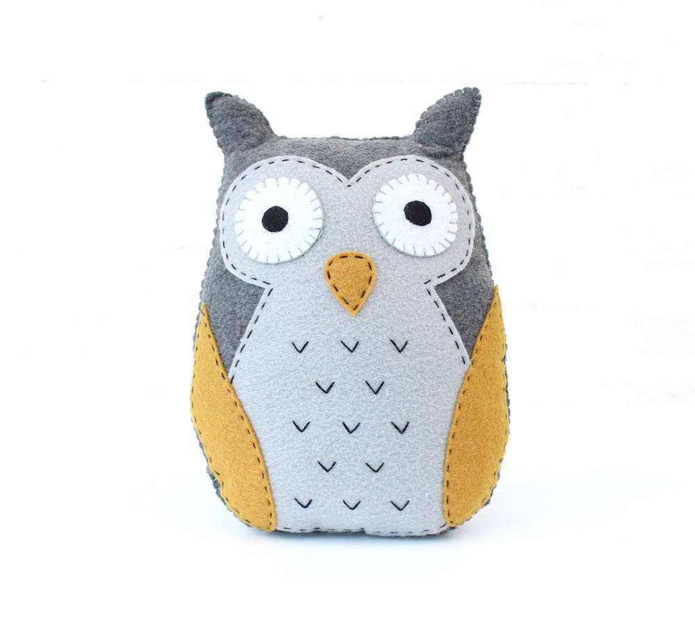 stuffed owl pattern