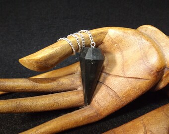 Black Tourmaline Pendulum, Dowsing, Divination