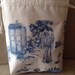 Tardis and Weeping Angels - Knitting or Crochet project bag