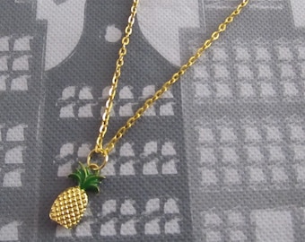 Necklace with Pineapple Pendant