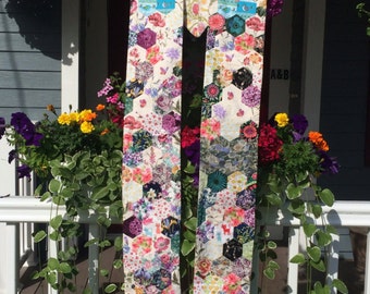 Hexagon Flower Garden Clergy Stole