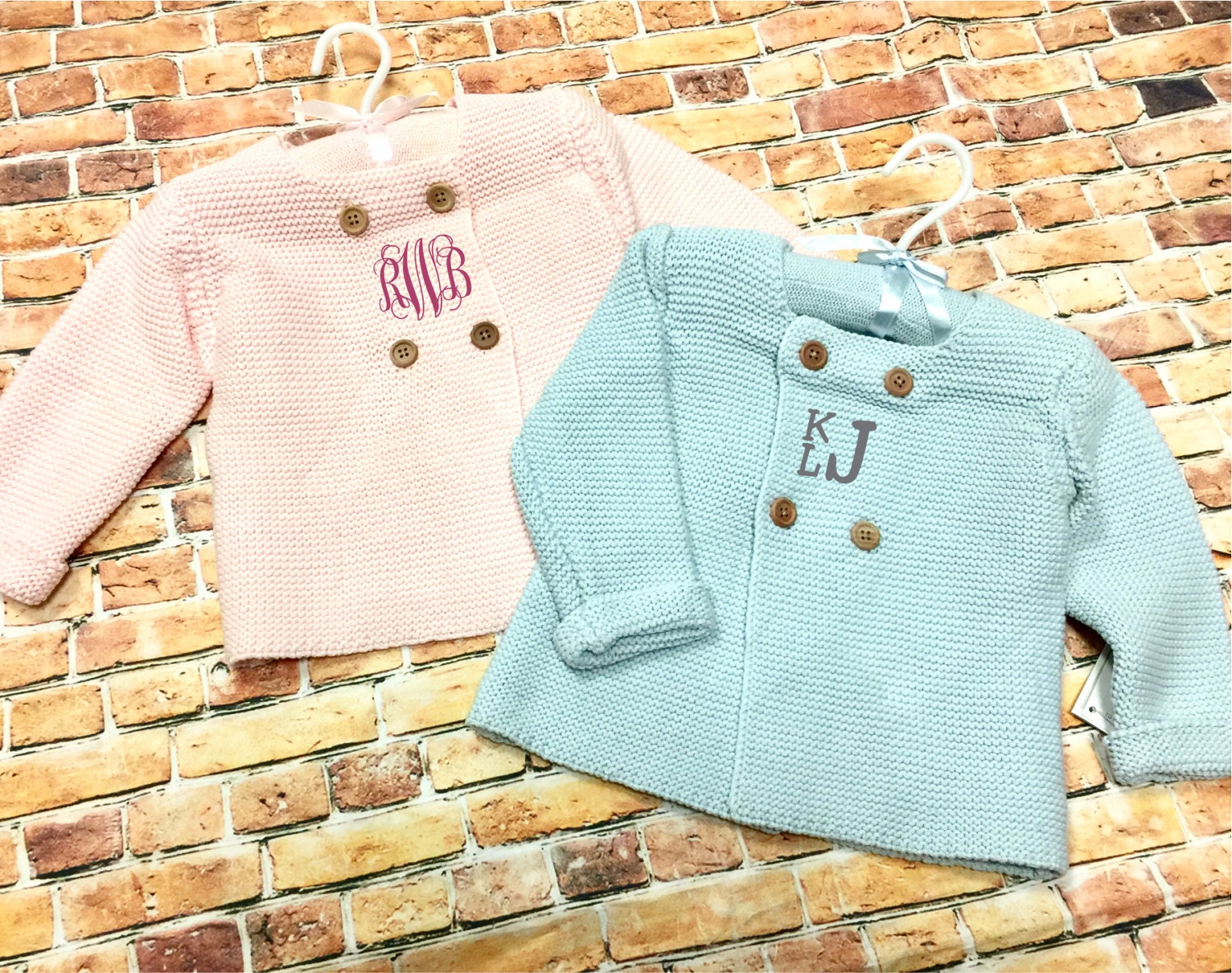 Infant Cardigan Monogrammed Baby Sweater Baby Shower Gift