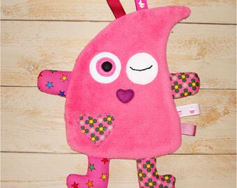 Very soft fleece flat sprite plush