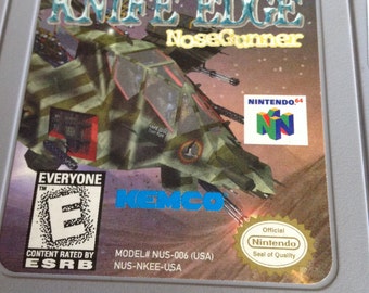 Nintendo 64 Game Knife Edge Nose Vintage Nintedo games original Nintendo