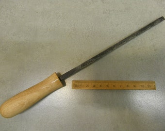 medieval cross cut file 6mm wide carburised steel
