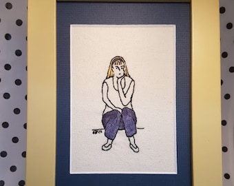 Handmade embroidery - The think-tress
