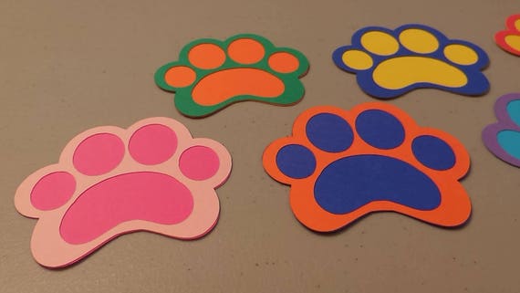 Paw Patrol Dog Paws DIY Paws Decorations for Birthday Party