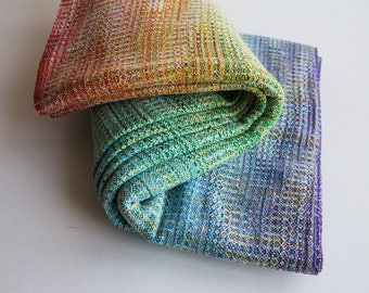 Renata with hand dyed weft