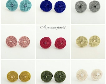 Mini soutache earring
