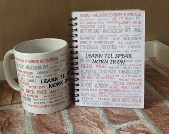 Northern Ireland Mug, speak Norn iron, NI gift
