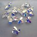 Swarovski Crystal AB Butterfly 5754 Beads, 6mm (10)