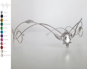 elven tiara - elven crown - circlet - wedding crown