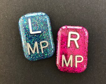 Small Rectangle Xray Markers Pretty Glitter