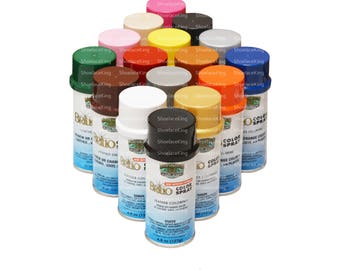 Leather & Vinyl Color Spray Dye Paint - MB Brillo - Permanent Color - Repels Water + Stains 4.50oz Bottle - 50+ Colors!