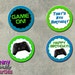 Printable GAMING CUPCAKE TOPPERS Video Game Cupcake Toppers