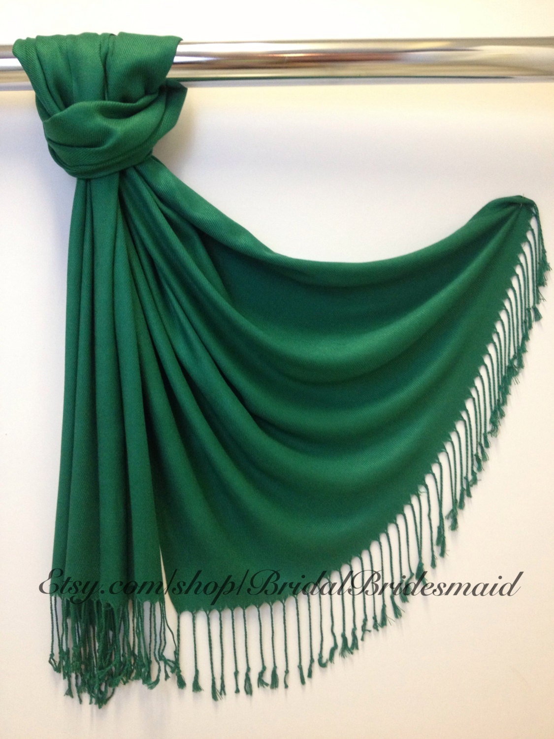 EMERALD GREEN PASHMINA emerald green shawl bridal scarf