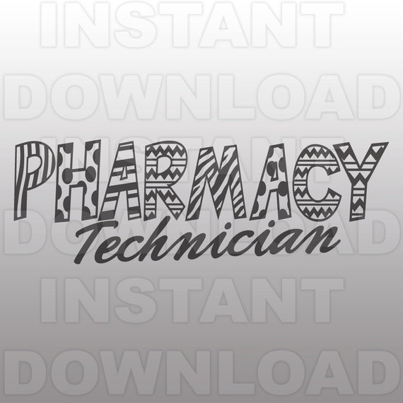 Pharmacy Technician SVG FilePharmacy Tech SVG File