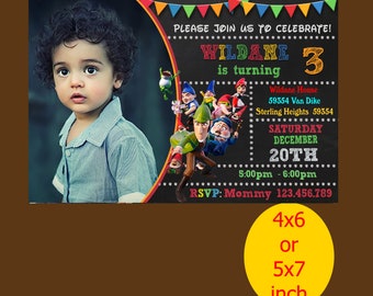 Sherlock Gnome Birthday Invitation, Sherlock Gnome Invitation, Sherlock Gnome Birthday, Sherlock Gnome Party, Printable, Instant Download
