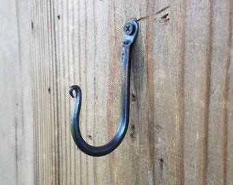 Hand Forged Wall Hook - Small