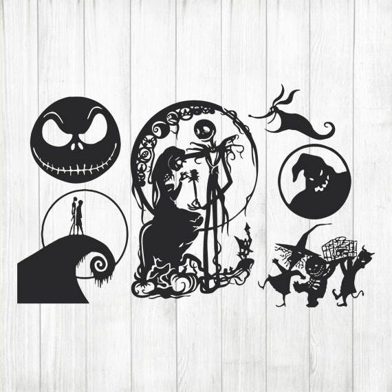 Download INSTANT DOWNLOAD Nightmare Before Christmas Svg Nightmare