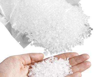 Translucent Slushie beads for Crunchy Slime, Slushee beads for Crunchy Slime, 12 oz 3-4mm Plastic fishbowl slime beads (12 OZ)