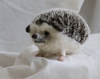 Custom Made to Order Needle Felted Hedgehog