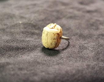 Vintage Egyptian Scarab Ring